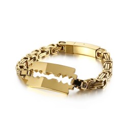 Chaîne Empereur En Titane Avec Lame Courbée, Marque Tide Jewelry