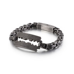 Chaîne Empereur En Titane, Lame Incurvée, Bijoux De Marée