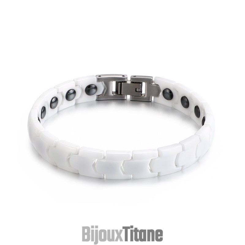 Bracelet En Céramique Blanche Bracelet En Céramique Blanche