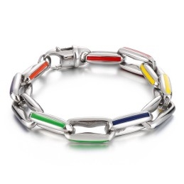 Bracelets Éblouissants Style Hip-Hop Cubain