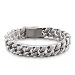 Bracelet Pour Homme En Titane 18 Carats Plaqué Sous Vide