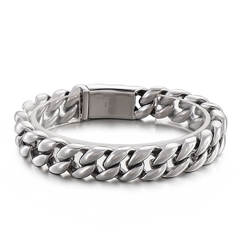 Bracelet Pour Homme En Titane 18 Carats Plaqué Sous Vide Bracelet Pour Homme En Titane 18 Carats Plaqué Sous Vide