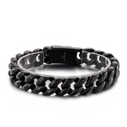 Bracelet Pour Homme En Titane 18 Carats Plaqué Sous Vide