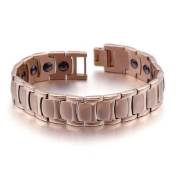 Bracelet Tendance En Titane Électrolytique Pour Homme