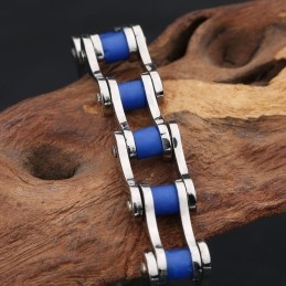 Bracelet De Vélo À Section Fine En Titane Pour Homme, Style Chic Et Tendance