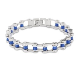 Bracelet De Vélo À Section Fine En Titane Pour Homme, Style Chic Et Tendance
