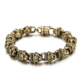 Bracelet Homme Cool Rock En Titane