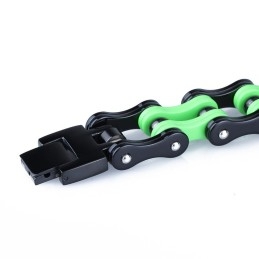 Bracelet De Cyclisme Pour Homme En Titane Galvanisé De Style Rock Hip-Hop
