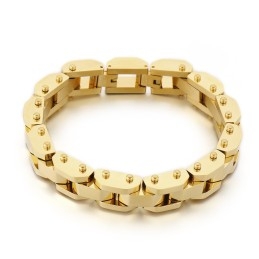 Bracelet En Titane Électroplaqué Pour Homme, Style Chic Et Tendance