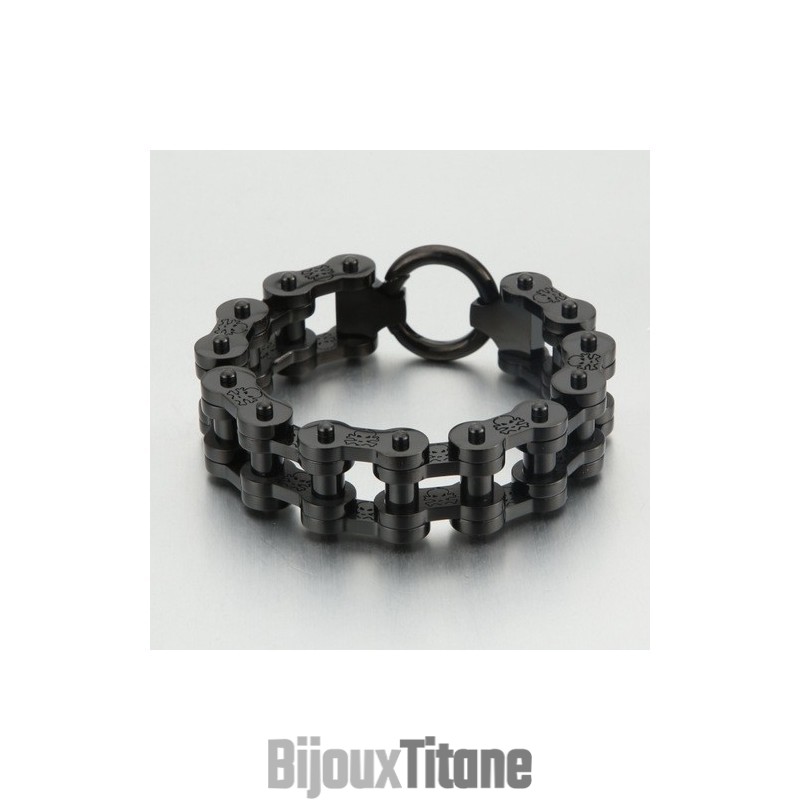 Bracelet Vélo En Titane Pour Homme, Style Rock Hip-Hop, Motif Pirate Bracelet Vélo En Titane Pour Homme, Style Rock Hip-Hop, Motif Pirate