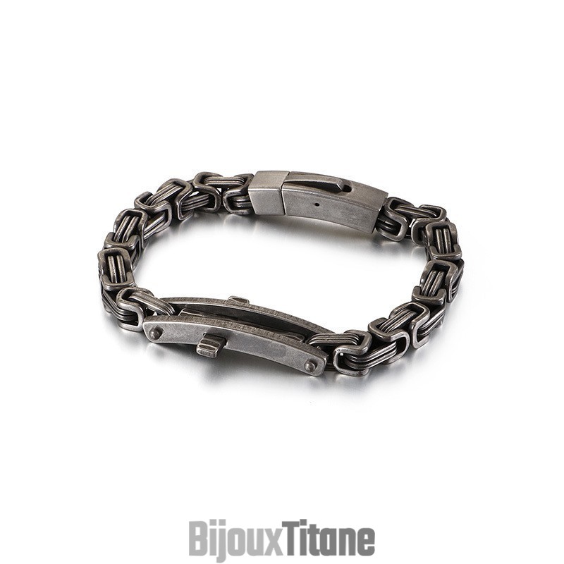 Bracelet En Titane Avec Croix Incurvée Pour Homme Bracelet En Titane Avec Croix Incurvée Pour Homme
