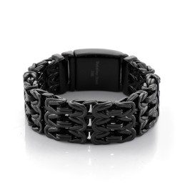 Bracelet En Titane Creux En Forme De V Pour Homme