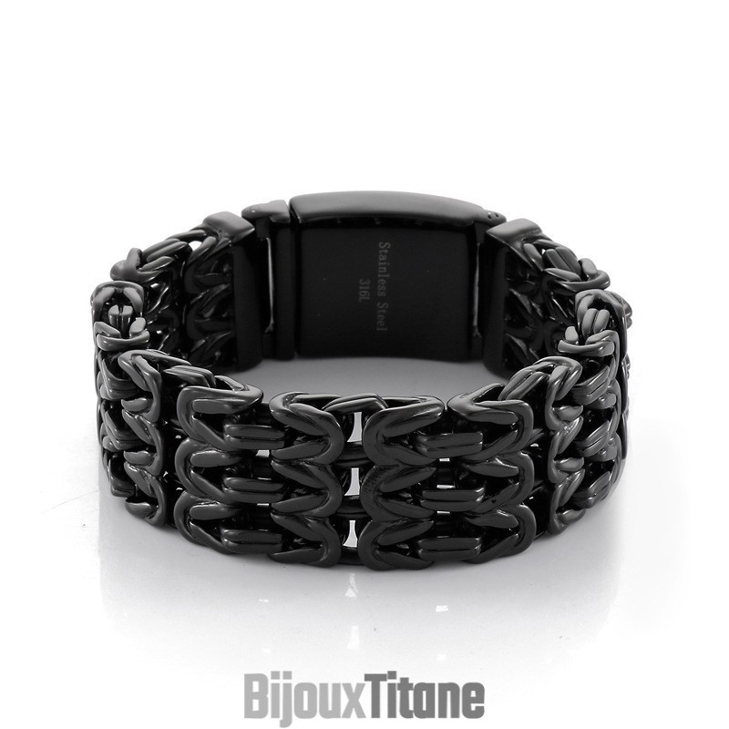 Bracelet En Titane Creux En Forme De V Pour Homme Bracelet En Titane Creux En Forme De V Pour Homme
