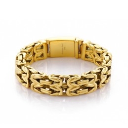 Bracelet En Titane Creux En Forme De V Pour Homme