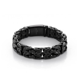 Bracelet En Titane Creux En Forme De V Pour Homme