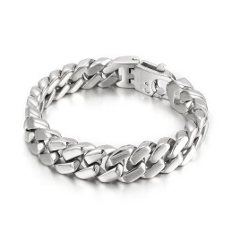 Bracelet En Titane Pour Homme Style Hip-Hop