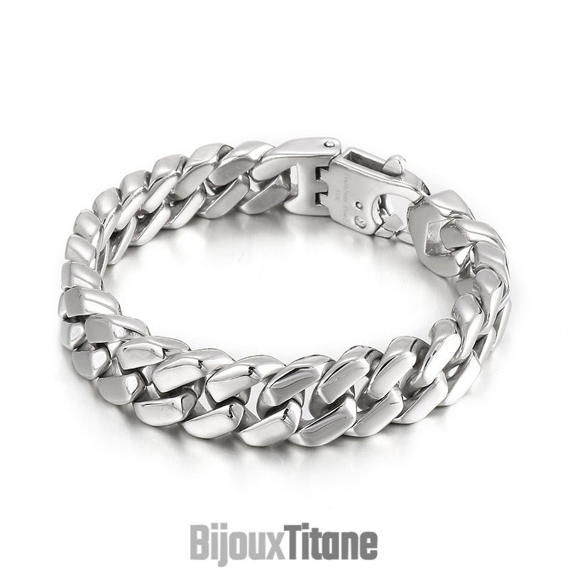 Bracelet En Titane Pour Homme Style Hip-Hop Bracelet En Titane Pour Homme Style Hip-Hop