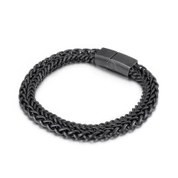 Bracelet Double Couche En Titane Pour Homme Cool Chic