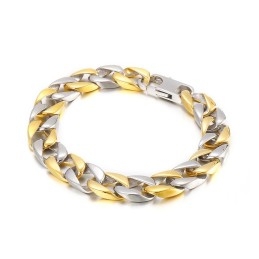 Bracelet En Titane Pour Homme, Style Hip-Hop Et Rock