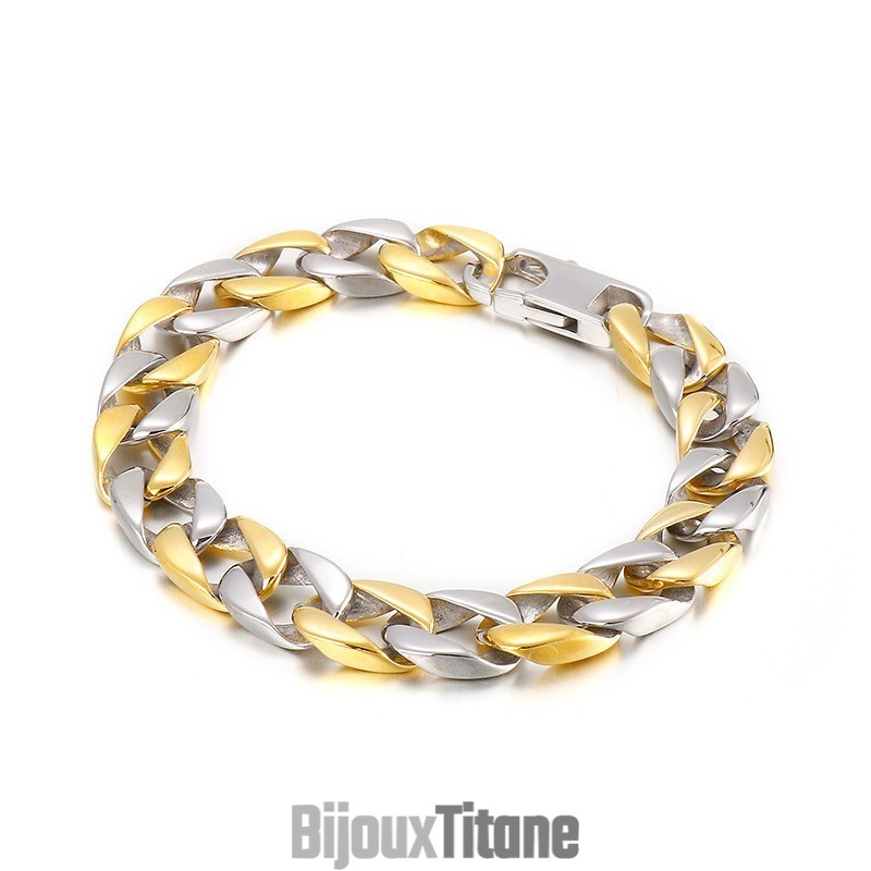 Bracelet En Titane Pour Homme, Style Hip-Hop Et Rock Bracelet En Titane Pour Homme, Style Hip-Hop Et Rock