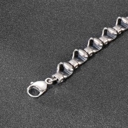 Bracelet En Titane Pour Homme, Style Hip-Hop Et Boxe