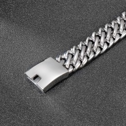 Bracelet En Titane Pour Homme, Style Hip-Hop, Rock Et Tendance