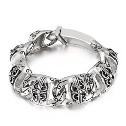Bracelet En Titane Pour Homme Cool Skull