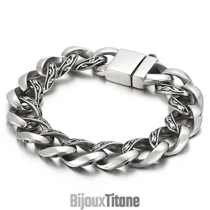 Bracelet En Titane Cool Et Chic Pour Homme Bracelet En Titane Cool Et Chic Pour Homme