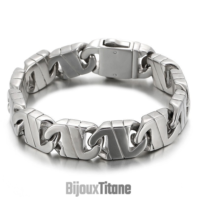 Bracelets Chics Et Tendance En Titane Pour Hommes, À Offrir