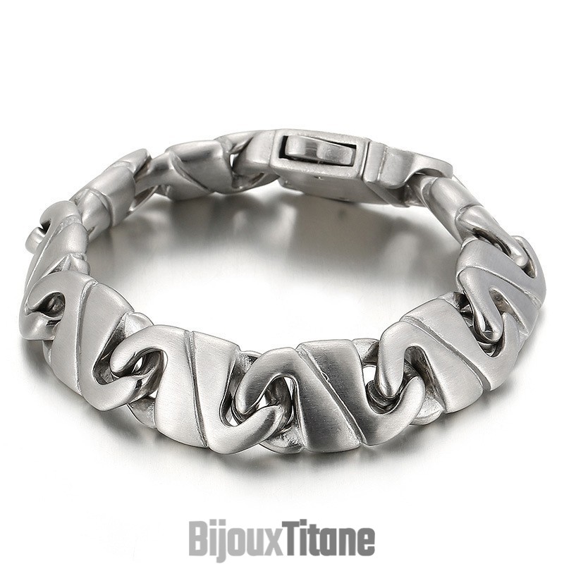 Bracelets Chics Et Tendance En Titane Pour Hommes, À Offrir