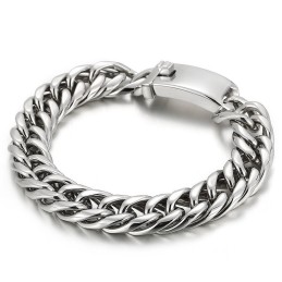 Bracelet En Titane Uni Tendance Pour Homme