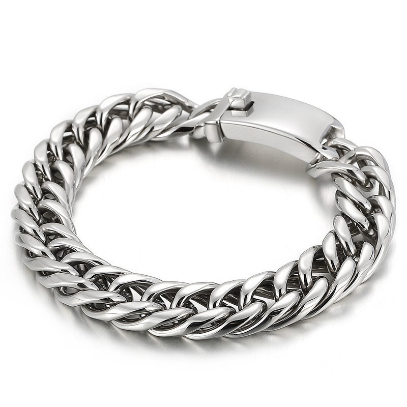 Bracelet En Titane Uni Tendance Pour Homme
