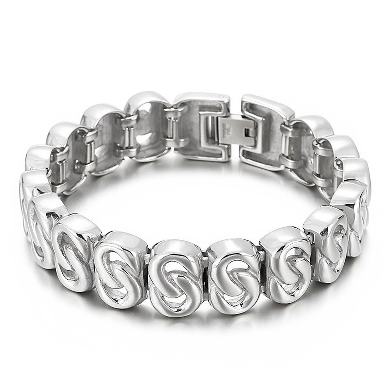 Bracelet Hip Hop En Titane Moulé Bracelet Hip Hop En Titane Moulé