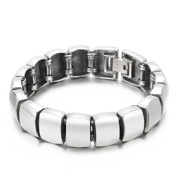Bracelet Hip Hop En Titane Moulé