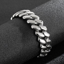 Bracelet En Titane En Forme De Diamant Chic Wind