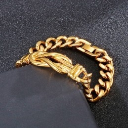 Bracelets Noués En Titane Pour Homme
