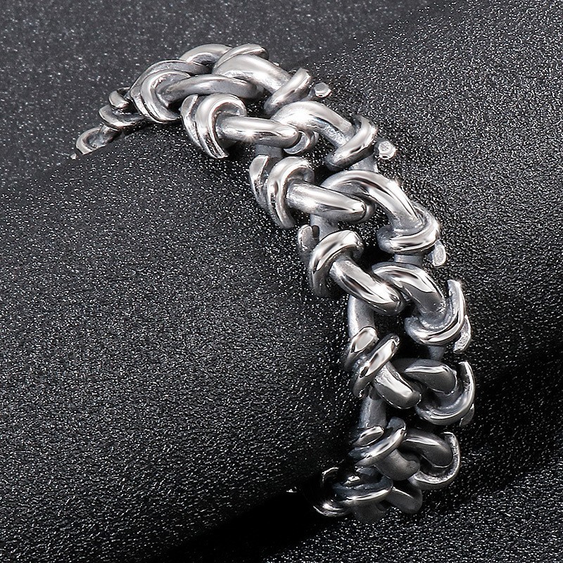 Bracelet Homme En Titane Exagéré, Bijou De Main Bracelet Homme En Titane Exagéré, Bijou De Main