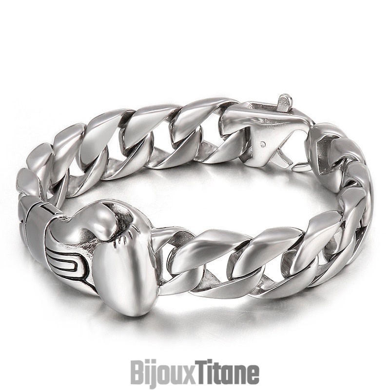 Gants De Boxe Pour Homme Chic Style Tide, Bijoux En Titane