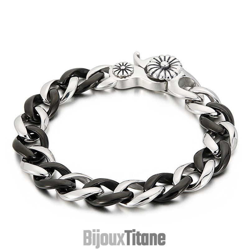 Bracelet En Titane Noir Pour Homme Bracelet En Titane Noir Pour Homme