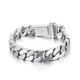 Bracelet En Titane De Style Chic Pour Homme