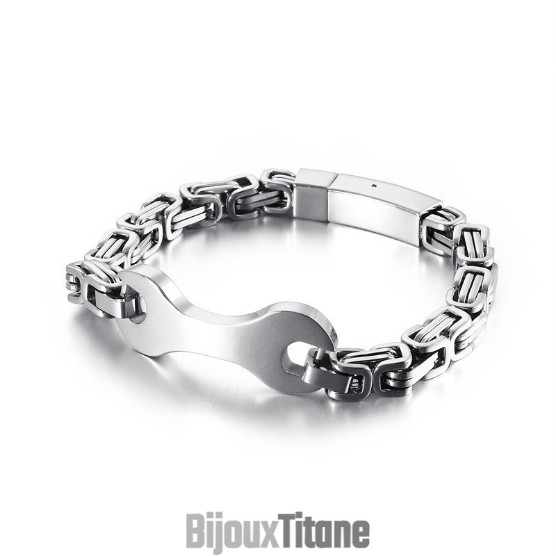 Bracelet Chaîne Empereur En Titane Pour Homme Fashion Tide Bracelet Chaîne Empereur En Titane Pour Homme Fashion Tide