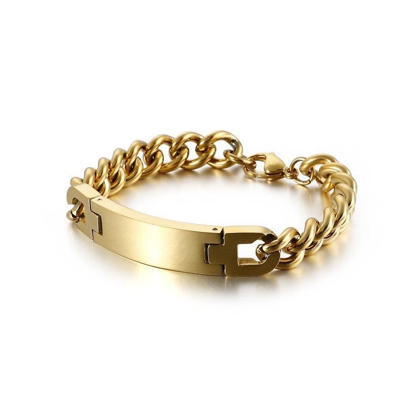 Bracelet En Titane Pour Homme Fashion Bend Bracelet En Titane Pour Homme Fashion Bend