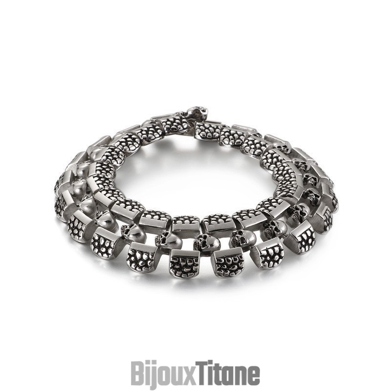 Bracelet En Titane Pour Homme, Style Cool Et Chic