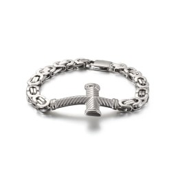Bracelet Croix En Titane Pour Homme Pas Cher