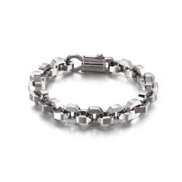 Bracelet Tendance Géométrique En Titane Pour Homme, Accessoires De Marée