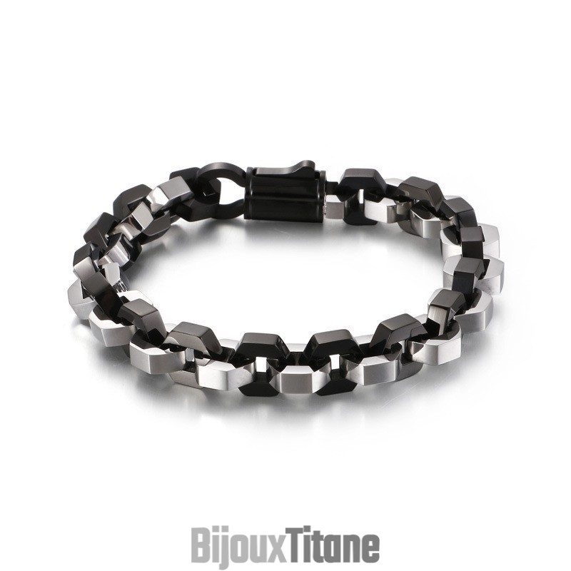 Bracelet Géométrique En Titane Pour Homme Bracelet Géométrique En Titane Pour Homme