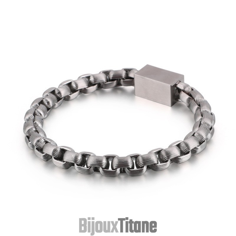 Bracelet Chaîne En Titane Pour Homme À Vendre Bracelet Chaîne En Titane Pour Homme À Vendre