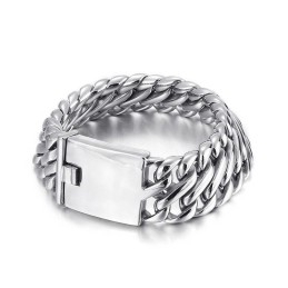 Bracelet En Titane Pour Homme, Style Hip-Hop, Rock Et Tendance