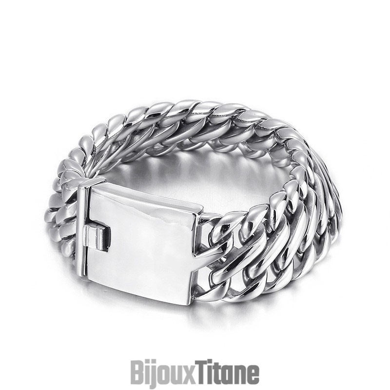 Bracelet En Titane Pour Homme, Style Hip-Hop, Rock Et Tendance Bracelet En Titane Pour Homme, Style Hip-Hop, Rock Et Tendance