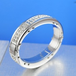 Bracelets En Titane Et Diamant Pour Hommes